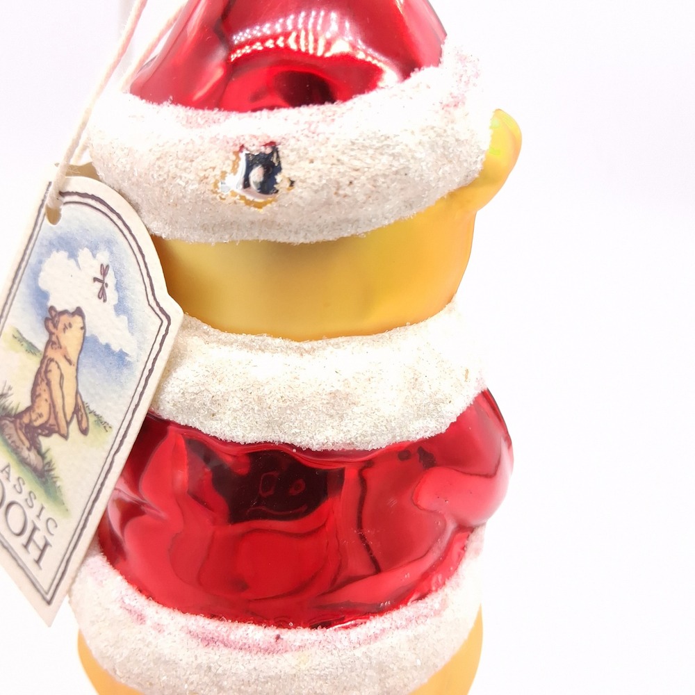 Disney Classic Winnie the Pooh 1997 Glass Christmas Ornament Germany - Picture 12 of 16